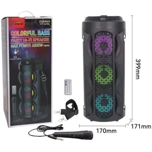 اسپیکر شارژی zqs 4303