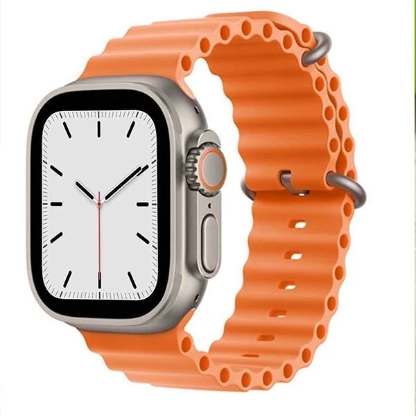 ساعت هوشمند مدل T3000، صفحه نمایش تمام لمسی، بند سیلیکونی