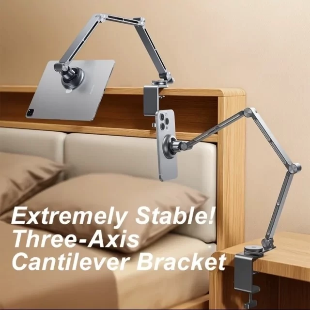 هولدر گوشی موبایل و تبلت قابل اتصال به لبه میز و تخت آرتاکو T01 RTAKO T01 360