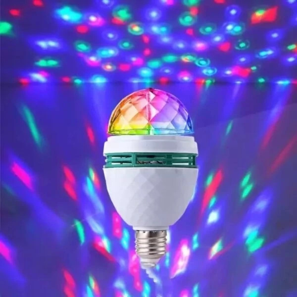 لامپ رقص نور چرخشی LED