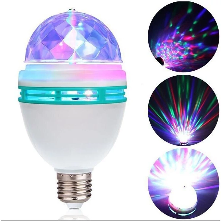 لامپ رقص نور چرخشی LED