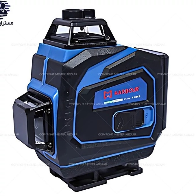 تراز لیزری 16 خط 4 بعدی نور سبز شارژی 360 درجه برند هاربر مدل HARBOUR H3002