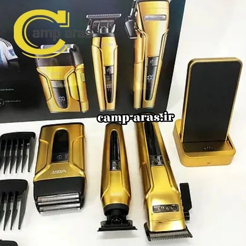 ست ماشین اصلاح سه کاره VGR مدل V-694