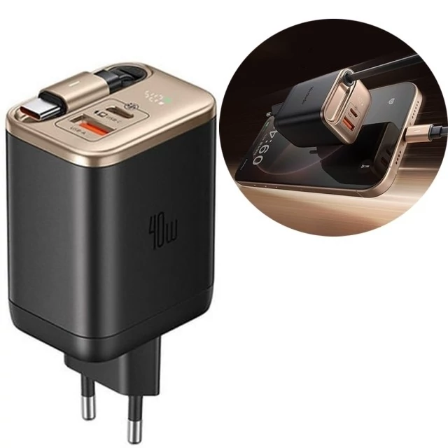 شارژر دیواری USB تایپ سی 40 وات مک دودو Ch-428 با کابل تایپ سی MCDODO