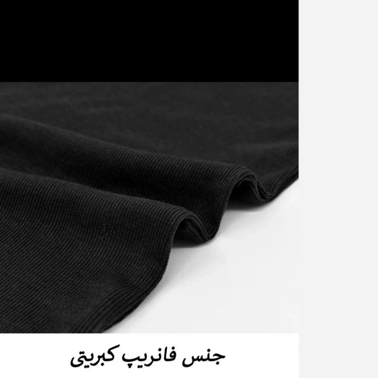 بادی یقه اسکی آستین فینگری زنانه