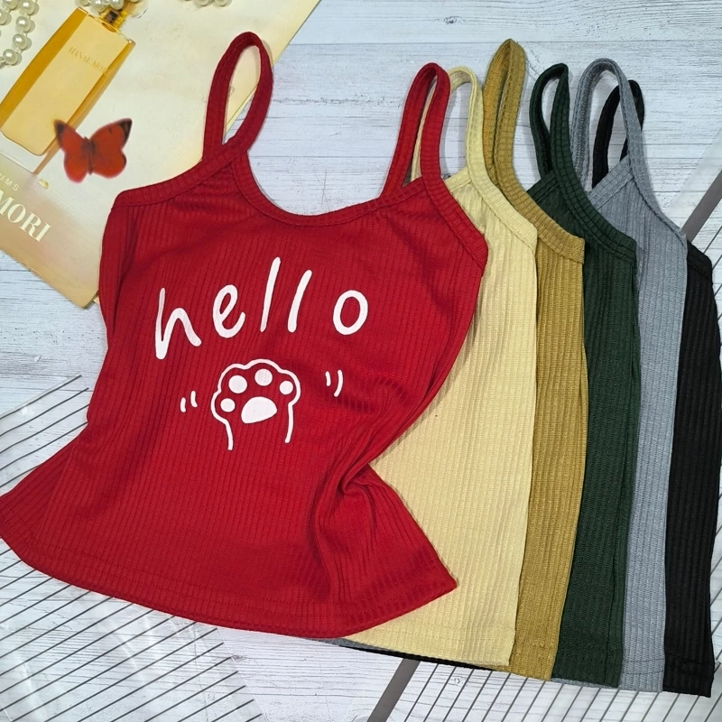 تاپ بندی کراپ  فانتزی پنجه hello