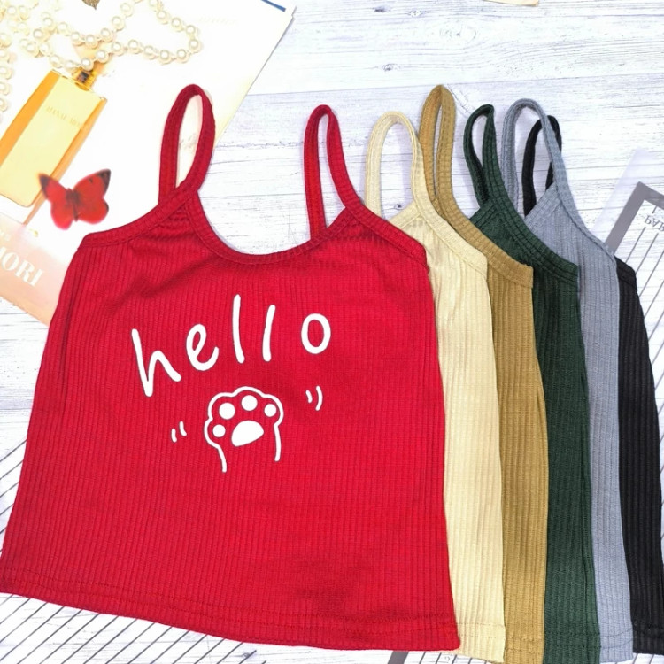 تاپ بندی کراپ فانتزی پنجه hello