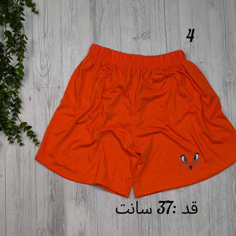 شلوارک طرحدار کیوت