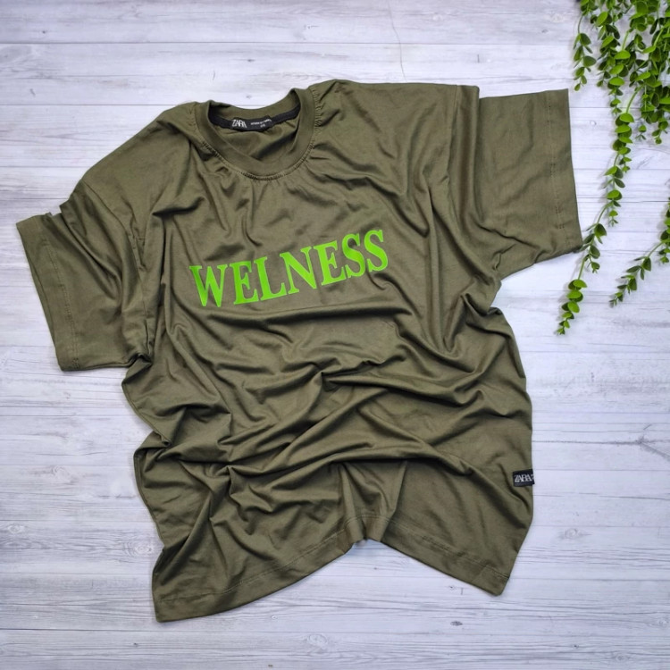 تیشرت جنس پنبه رنگبندی و از سایز xl تا 5xl زنانه مردانه WELNESS