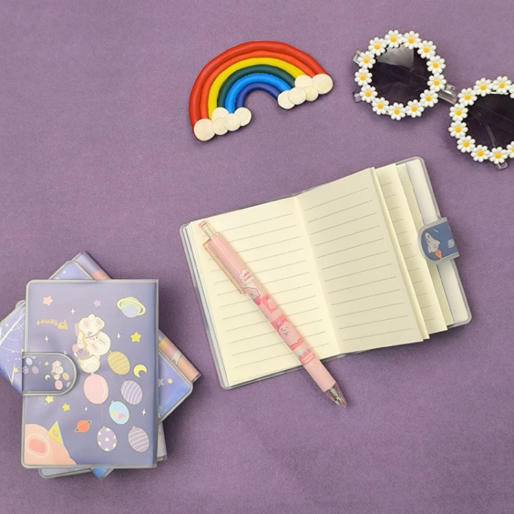 دفترچه جلد ژله ای فضانورد