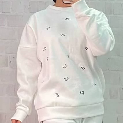 هودی و دورس اسپرت سفید قواره دار طرح مختلف