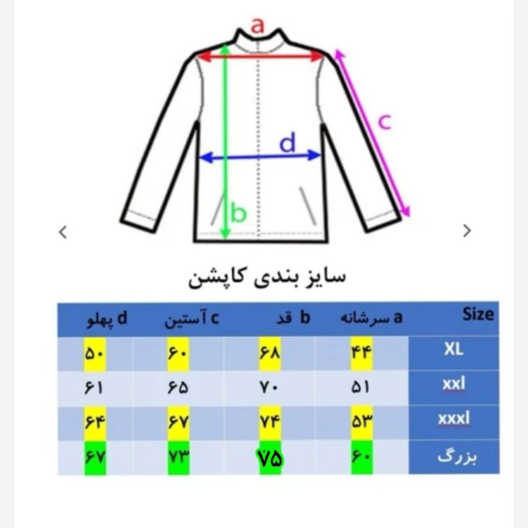 کاپشن مردانه خزدار ارسال رایگان و کادو برای پدر ارسال فوری