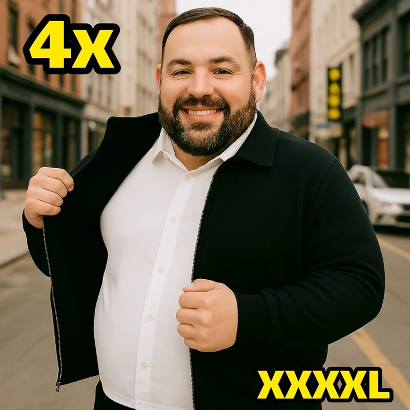 کاپشن مردانه بزرگ خزدار 4x ارسال رایگان و فوری