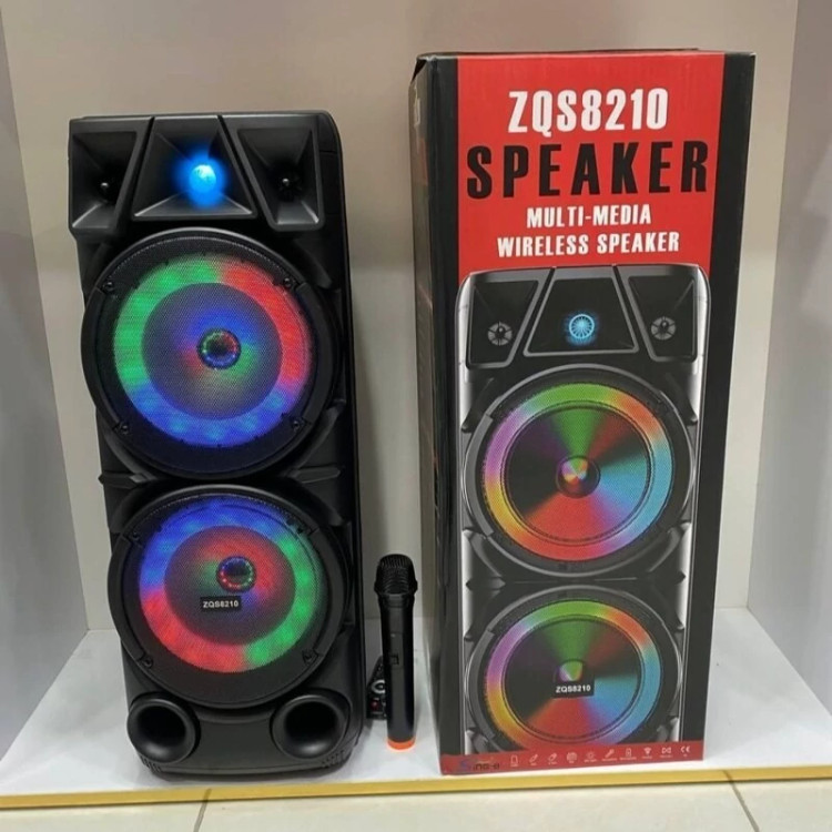 اسپیکر پارتی باکس شارژی قابل حمل مدل zqs 8210