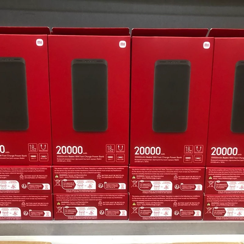 پاوربانک شیاومی اصلی گلوبال 20000ma