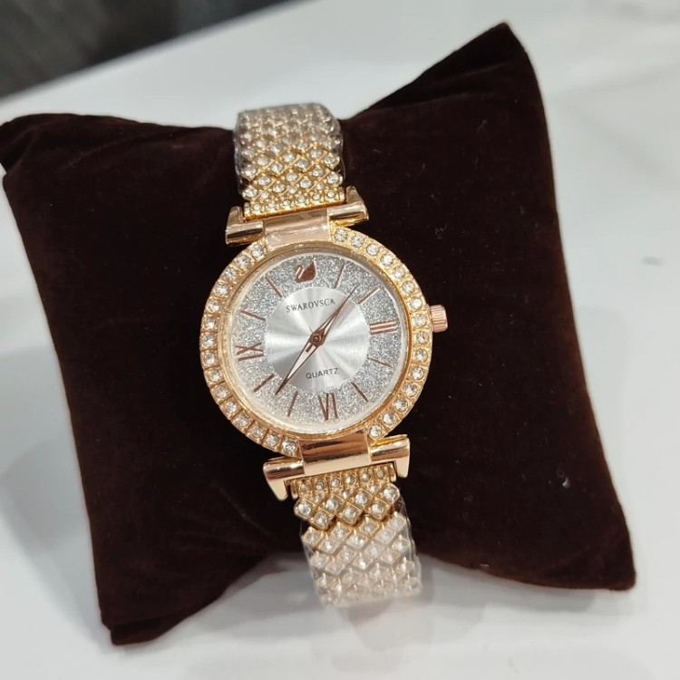 ساعت فول نگین زنونه SWAROVSCA