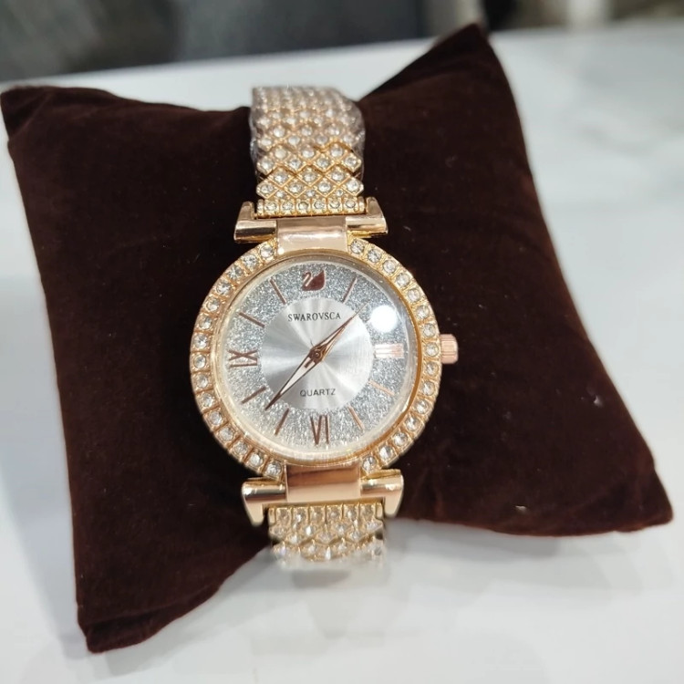 ساعت فول نگین زنونه SWAROVSCA