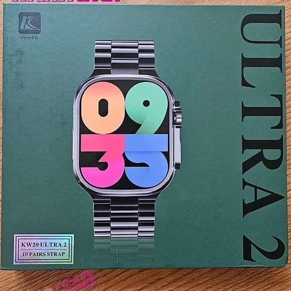 ساعت هوشمند مدل KW20 ULTRA2، صفحه نمایش لمسی