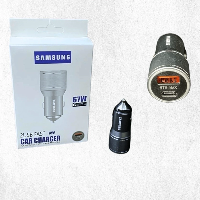 شارژر فندکی سامسونگ 67W