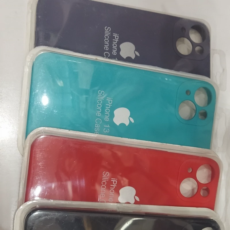 گارد محافظ سیلیکونی آیفون 13، طرح ساده، محافظت کامل از گوشی