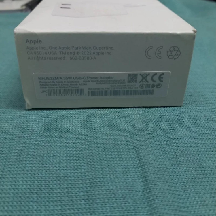 آداپتور شارژر 35 وات مدل Dual USB-C Port iphone