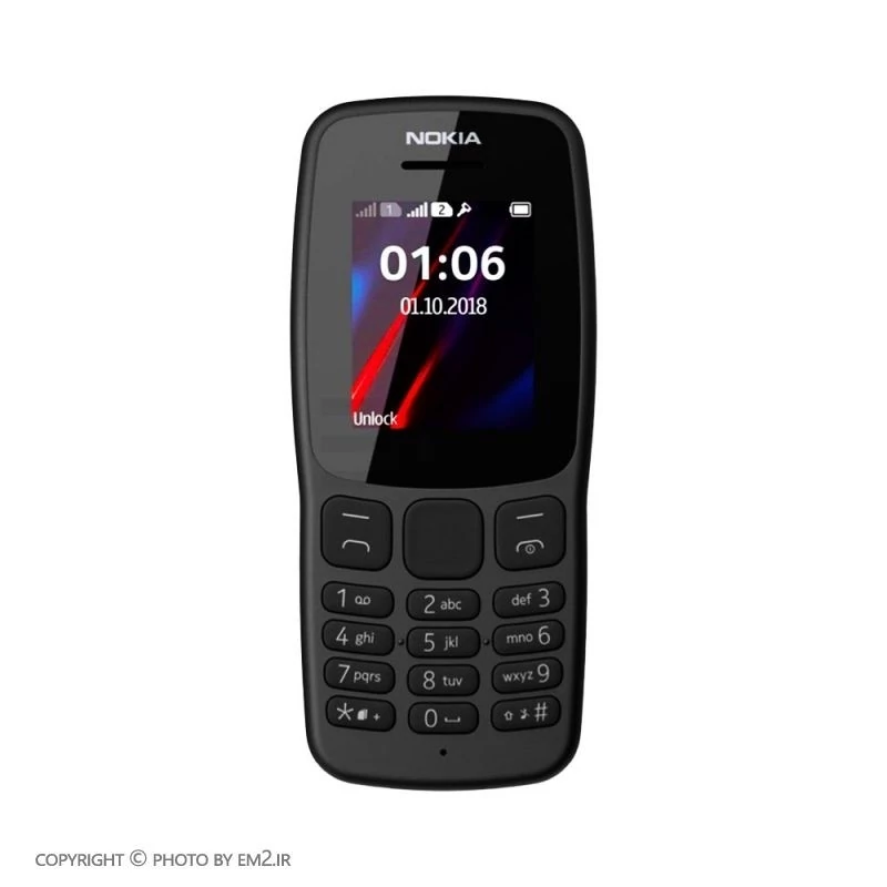 قاب گوشی نوکیا مدل 106 2018