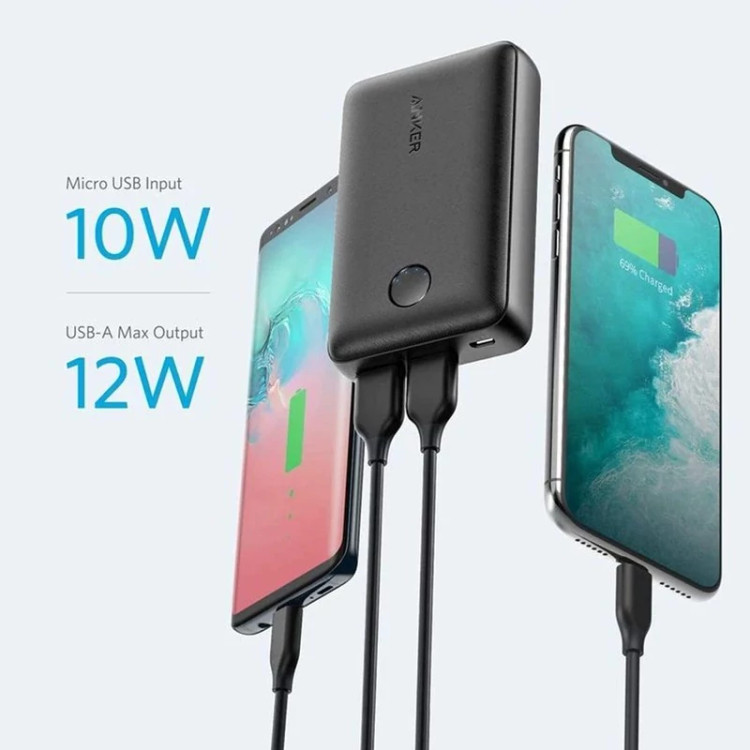 پاور همراه انکر مدل PowerCore Select A1223 ظرفیت 10000 میلی آمپر