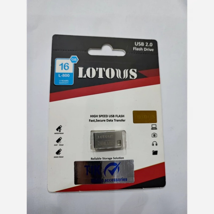 فلش لوتوس مدل L-808 ظرفیت 16 گیگابایت USB 2.0