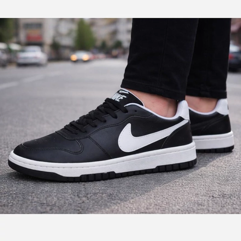 کفش نایک ایر رنگ مشکی سفید مردانه