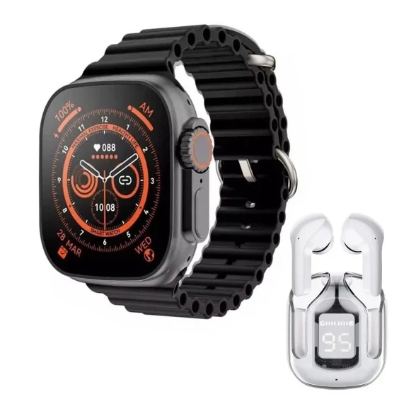 ست ساعت هوشمند و ایرپاد مدل ws73