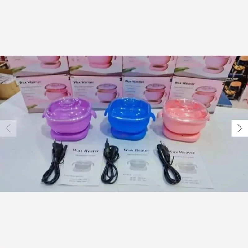 دستگاه وکس سیلیکونی تاشو، مومگرم کن اصل وارداتی تاشو مربع مدل wax warmer