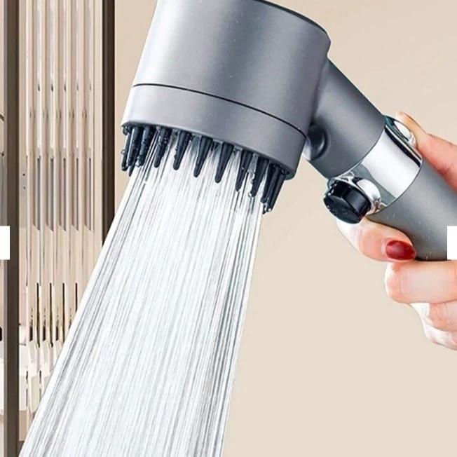 سردوش سیلیکونی حمام 4 حالته ماساژور دار