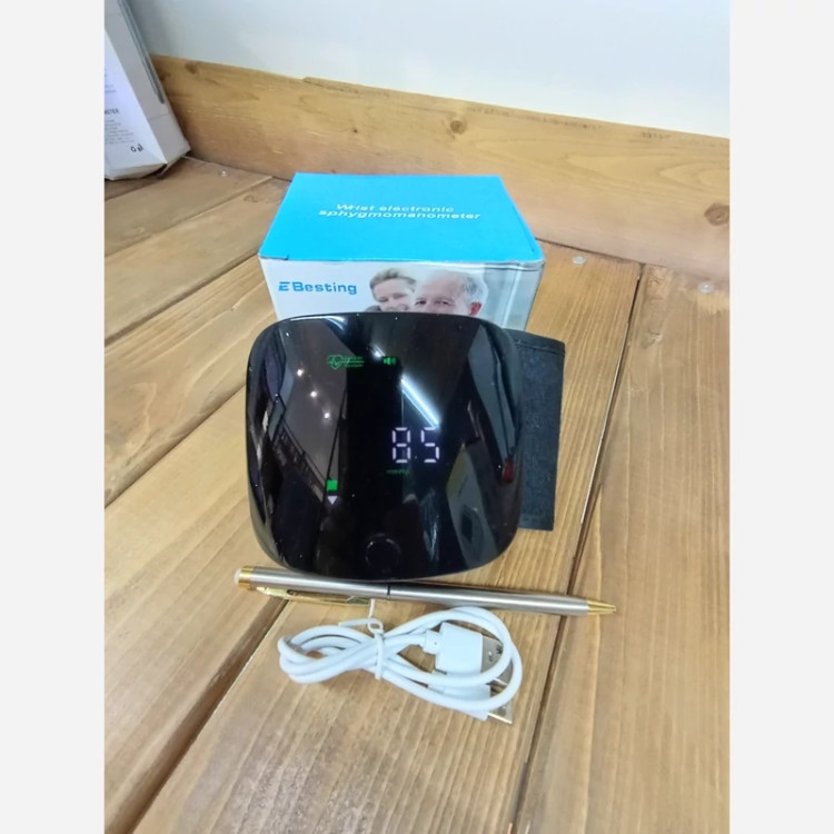 دستگاه فشار سنج شارژی مچی سخنگو با نمایشگر LED
