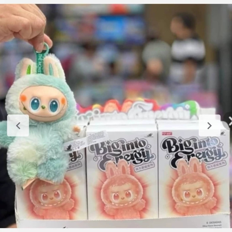 عروسک لبوبو انرژی اورجینال شرکت pop mart