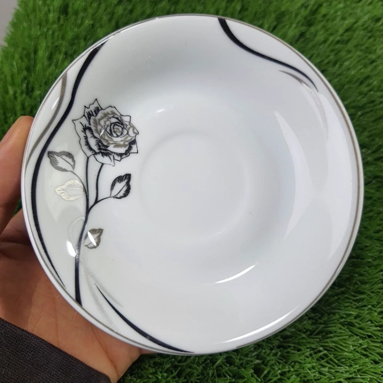 نعلبکی چینی پارس کد 244 بسته 6 عددی ارسال رایگان