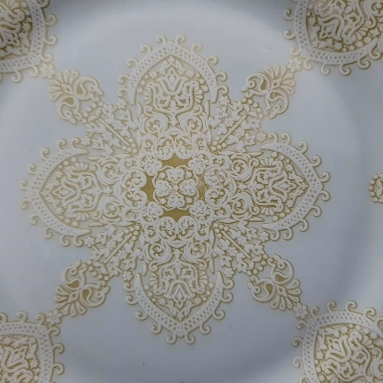 پیش دستی 17 سانت چینی پارس طرح 1896 بسته 6 عددی
