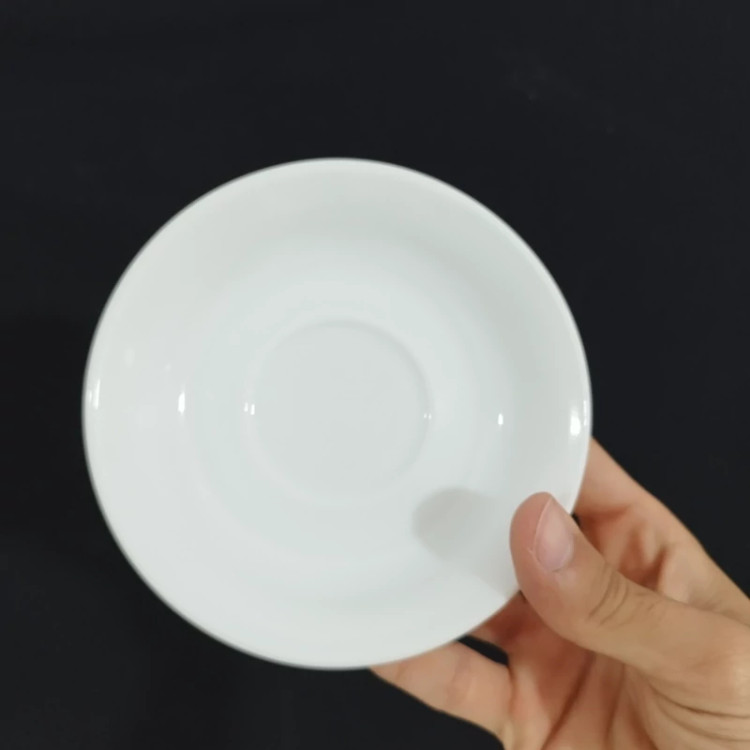 نعلبکی آرکوپال سفید ساده بسته 6 عددی ارسال رایگان