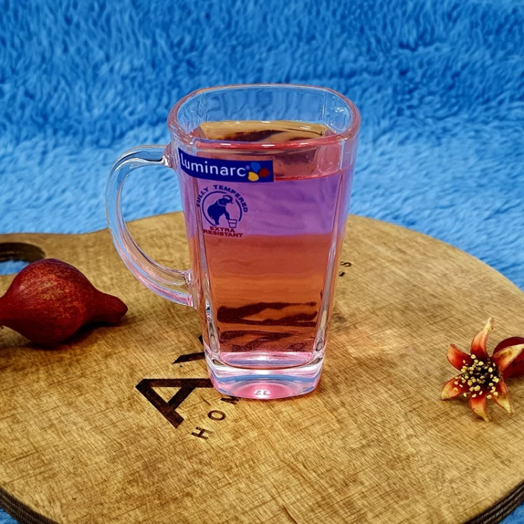 استکان کوچک دسته دار سایز 9 استرلینگ لومینارک بسته 6 عددی با ارسال رایگان