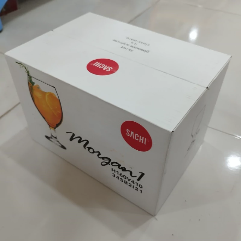 لیوان پایه دار ساچی مدل مرگان کد 342SB بسته 6 عددی با ارسال رایگان