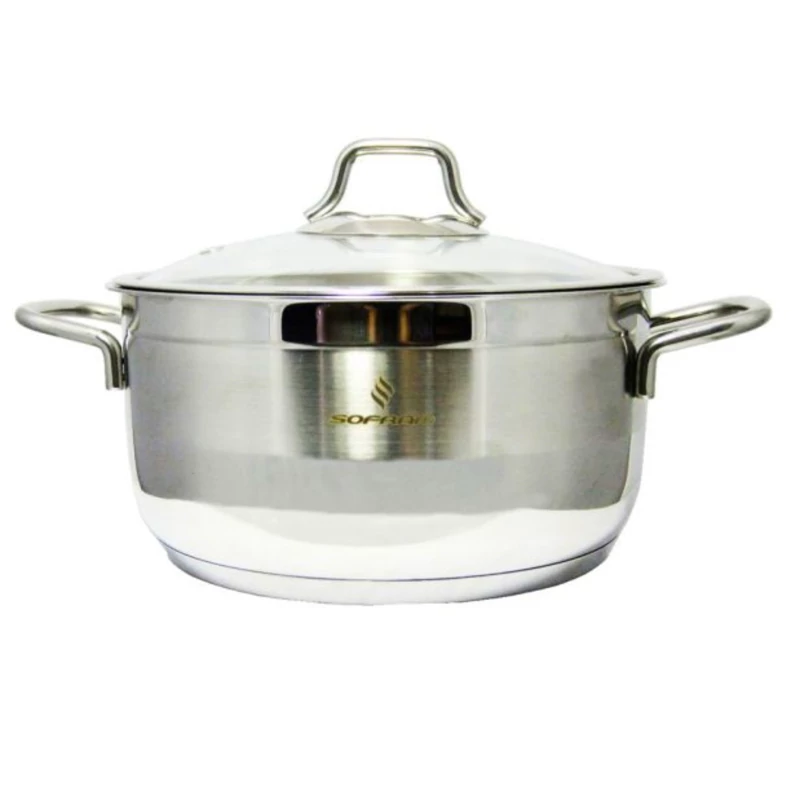 قابلمه استیل سایز 20 سوفرام ترکیه مدل سافت SOFRAM با ارسال رایگان