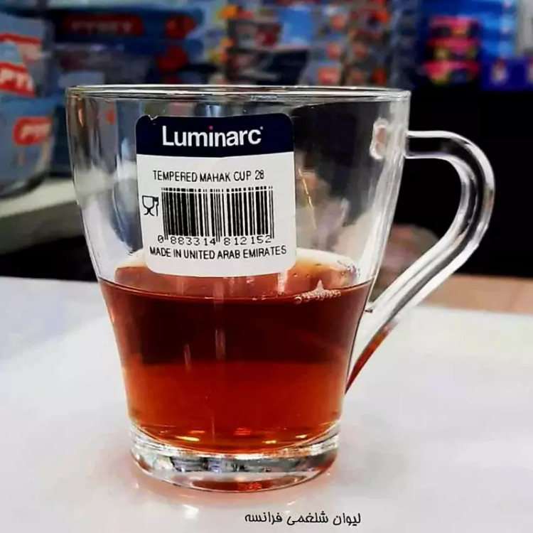 ماگ لومینارک مدل شلغمی بسته 6 عددی با ارسال رایگان