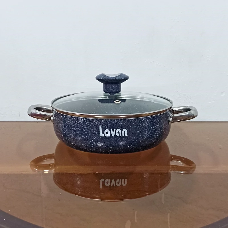 تابه گرانیتی سایز 20 لاوان مدل تیتان طوسی با ارسال رایگان