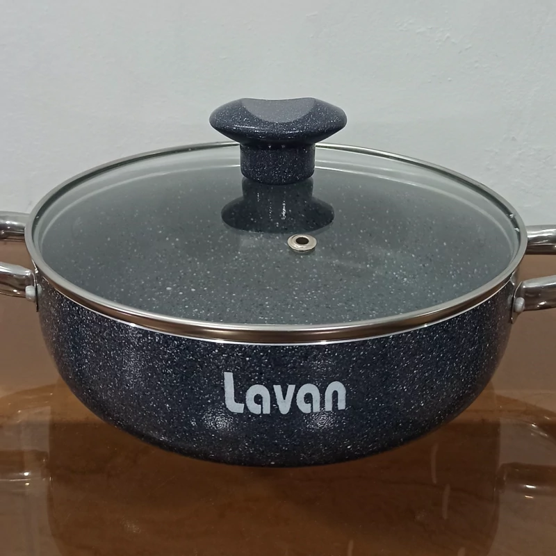 تابه گرانیتی سایز 20 لاوان مدل تیتان طوسی با ارسال رایگان