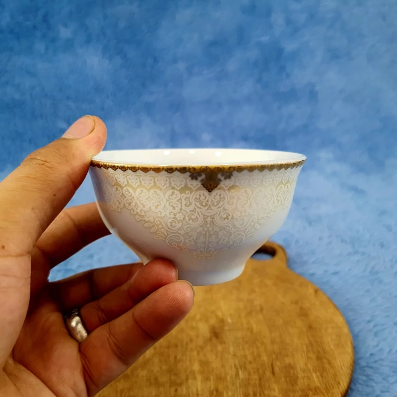 پیاله ترشی چینی پارس طرح 1896 بسته 6 عددی