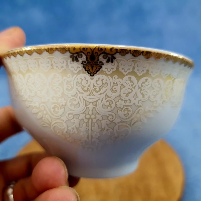 پیاله ترشی چینی پارس طرح 1896 بسته 6 عددی