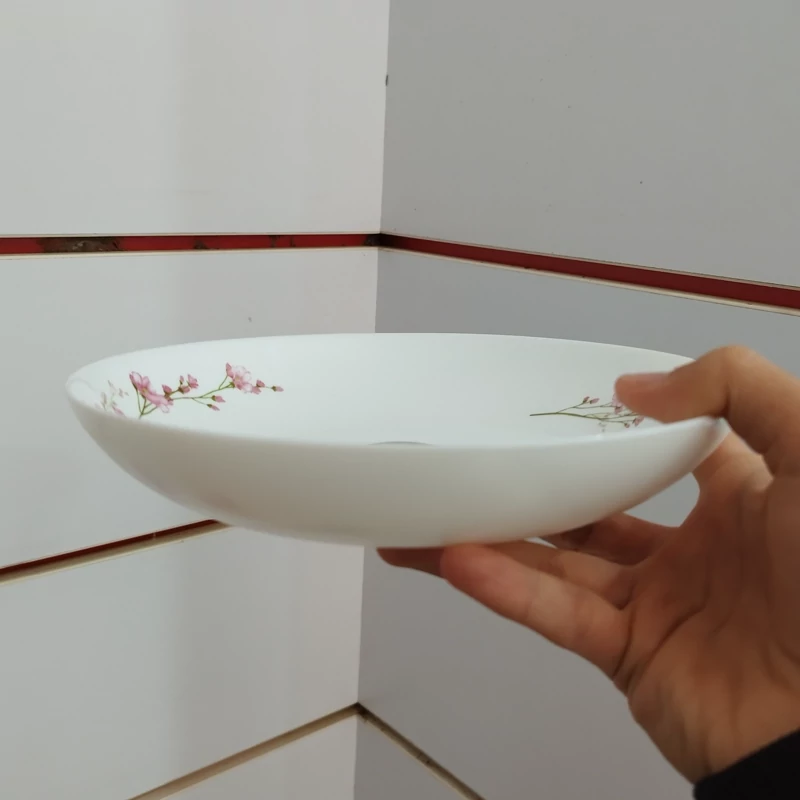 بشقاب خورشت خوری گلدن اپال مدل بهار بسته 6 عددی