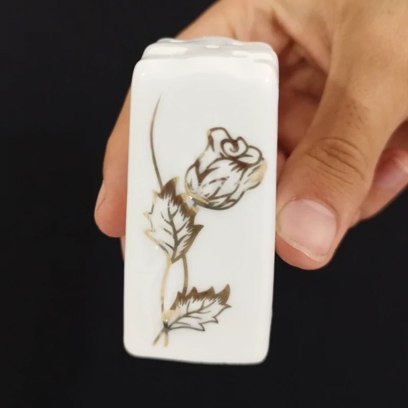 نمکپاش چینی پردیس طرح پرستیژ طلایی 2 عددی ارسال رایگان