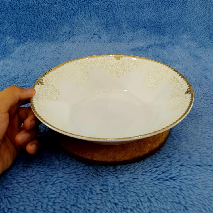 کاسه بزرگ سوپ و سالاد چینی پارس طرح 1896 بسته 2 عددی
