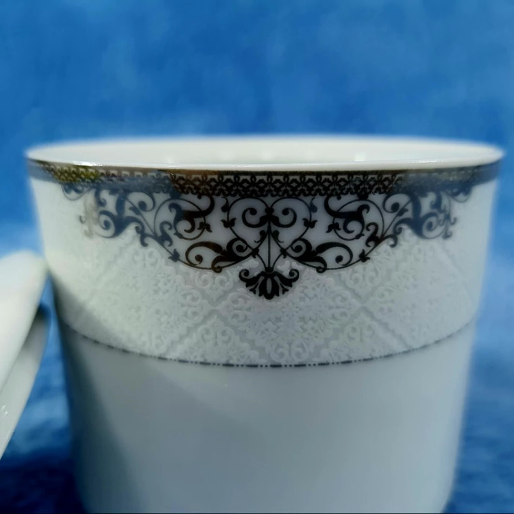 قندان چینی جفتی پارس کد 533 بسته 2 عددی ارسال رایگان