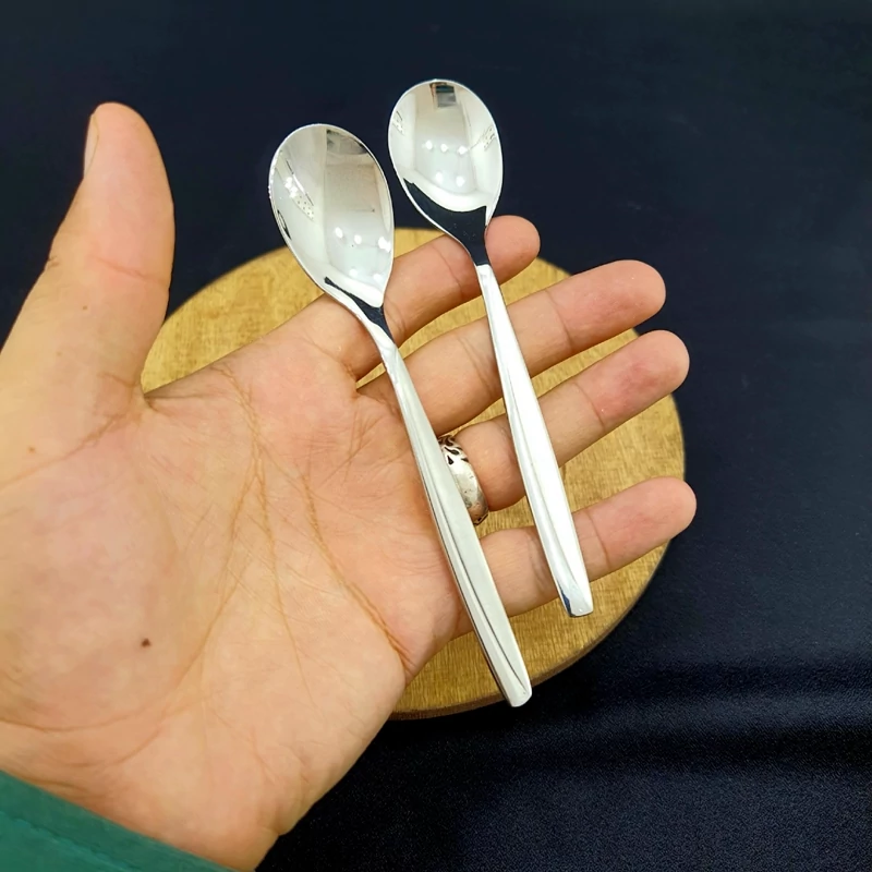 قاشق مرباخوری استیل کابان کد 019 بسته 12 عددی